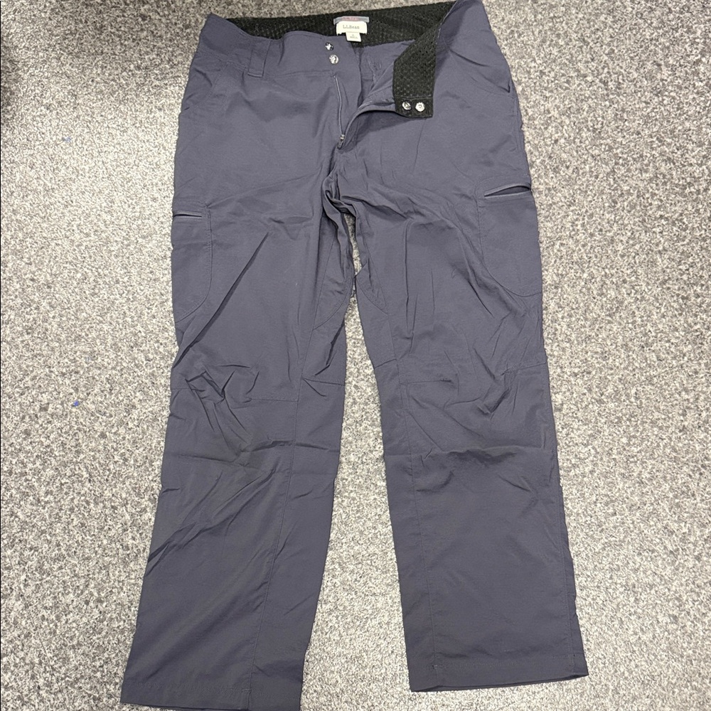 L.L. Bean Women's Cargo Pants in Navy